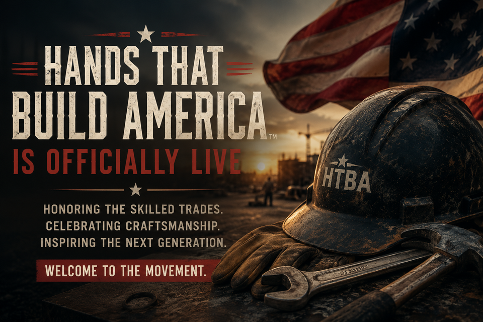 Hands That Build America™ Is Officially Live