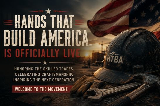 Hands That Build America™ Is Officially Live
