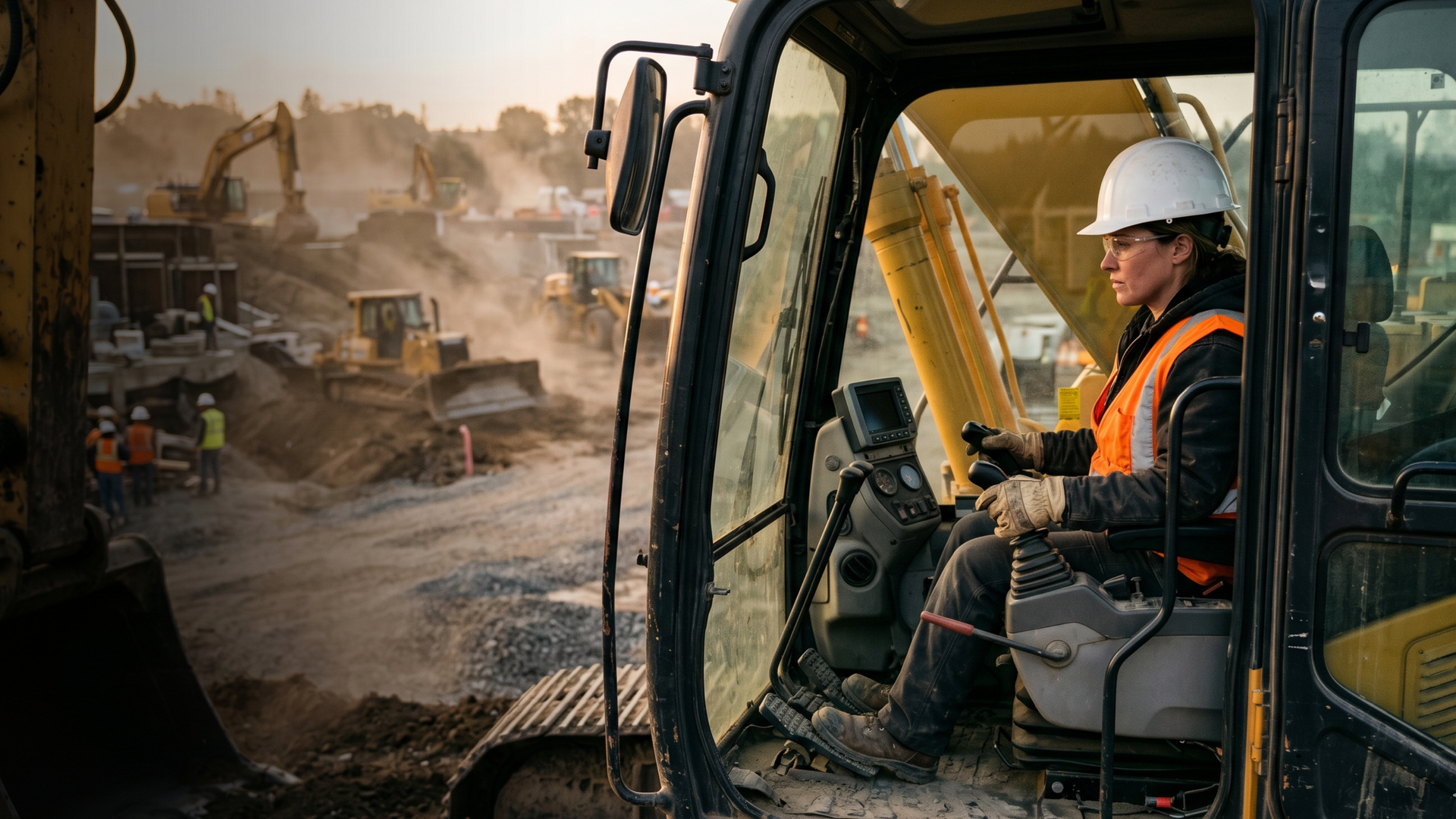 Heavy Equipment Operators That Build America