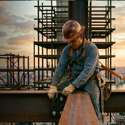 Ironworkers, Iron Workers That Build America, Apparel, Decor, Gifts and Gear, Skilled Trades, Man Cave