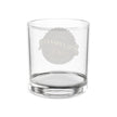 Boilermaker Logo 10oz Rocks Glass — Industrial Bar Whiskey Tumbler - DCA0197