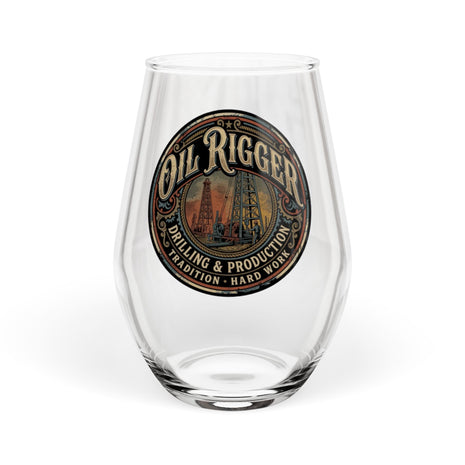 Oil Rigger Stemless Wine Glass – 11.75oz - DCA0344