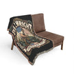 Millwright Woven Blanket — Vintage Emblem American Pride Throw