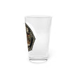 Roofer Vintage Emblem Pint Glass — 16oz Craftsman Beer Glass - DCA0189