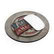 Plasterers That Build America Round Mouse Pad