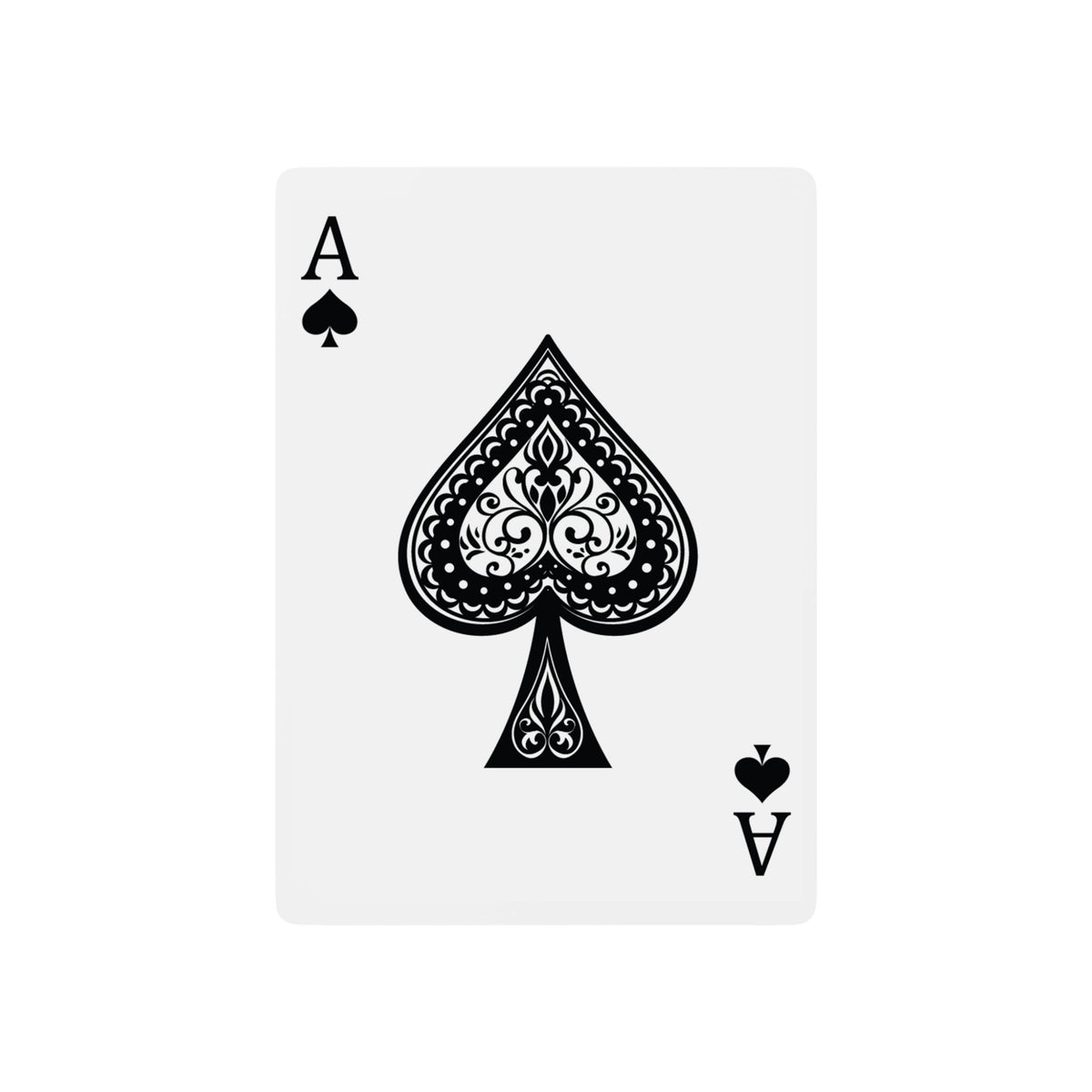 Machinist Tradesman Poker Playing Cards — Vintage Industrial Ace Spade Deck - DCA0414