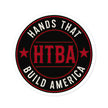 HTBA 'Hands That Build America' Round Sticker