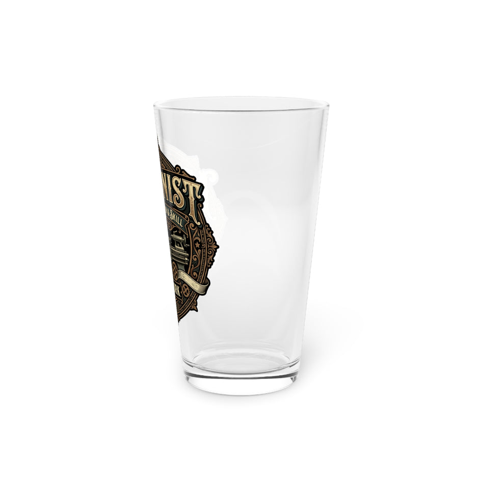 Machinist Pint Glass — 16oz Beer Glass - DCA0408