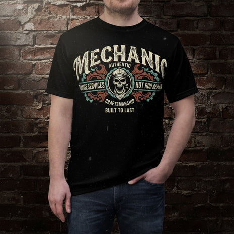 Skull Mechanic - Mechanic - Men's Shirt - DCA0148