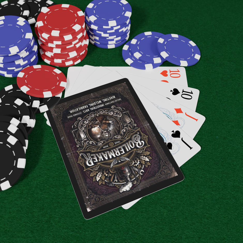 Boilermaker Vintage Industrial Poker Playing Cards — DCA0352