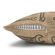 Tool Pattern Pillowcase — Rustic Mechanic Workshop Square Throw Pillow