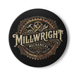 Millwright Mechanical Coaster — Vintage Industrial Ceramic Drink Coaster - DCA0235