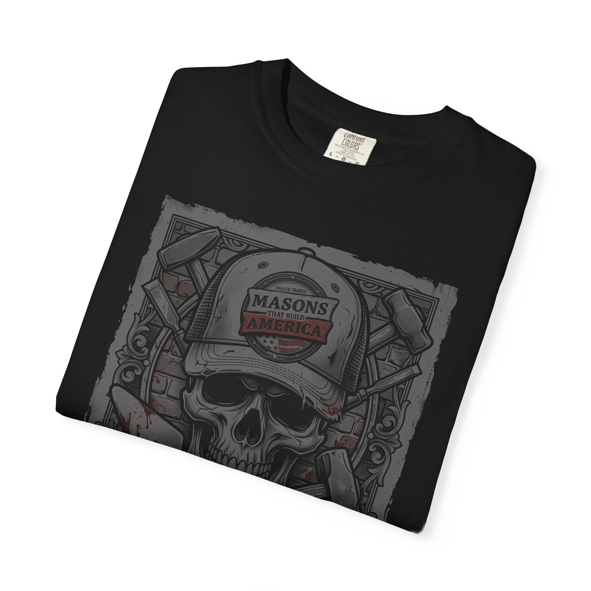 Skull & Crossed Tools T-Shirt — 