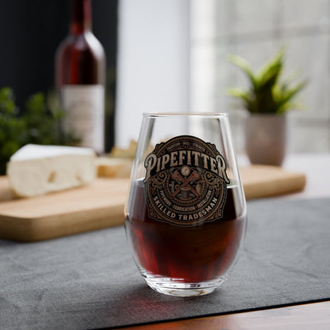 Pipefitter Stemless Wine Glass – 11.75 oz - DCA0345