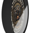 Steel Worker Wall Clock — Vintage Industrial Forge Clock - DCA0400