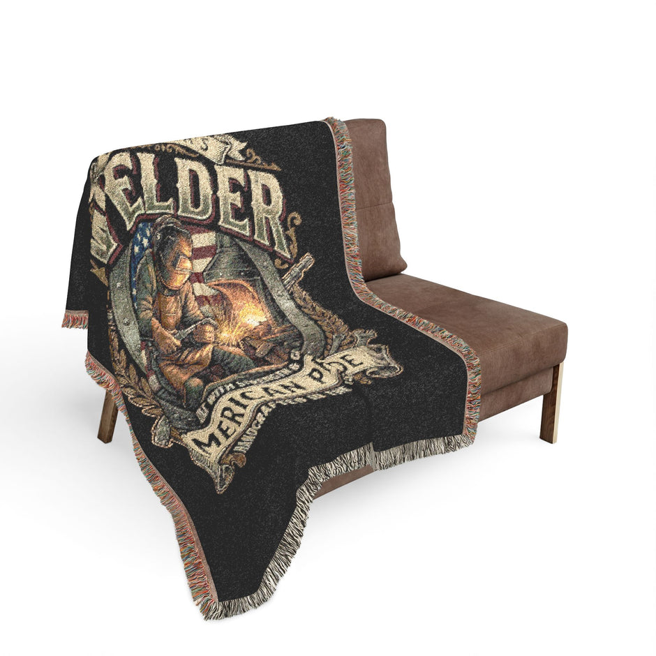 Welder Woven Blanket — American Pride Throw