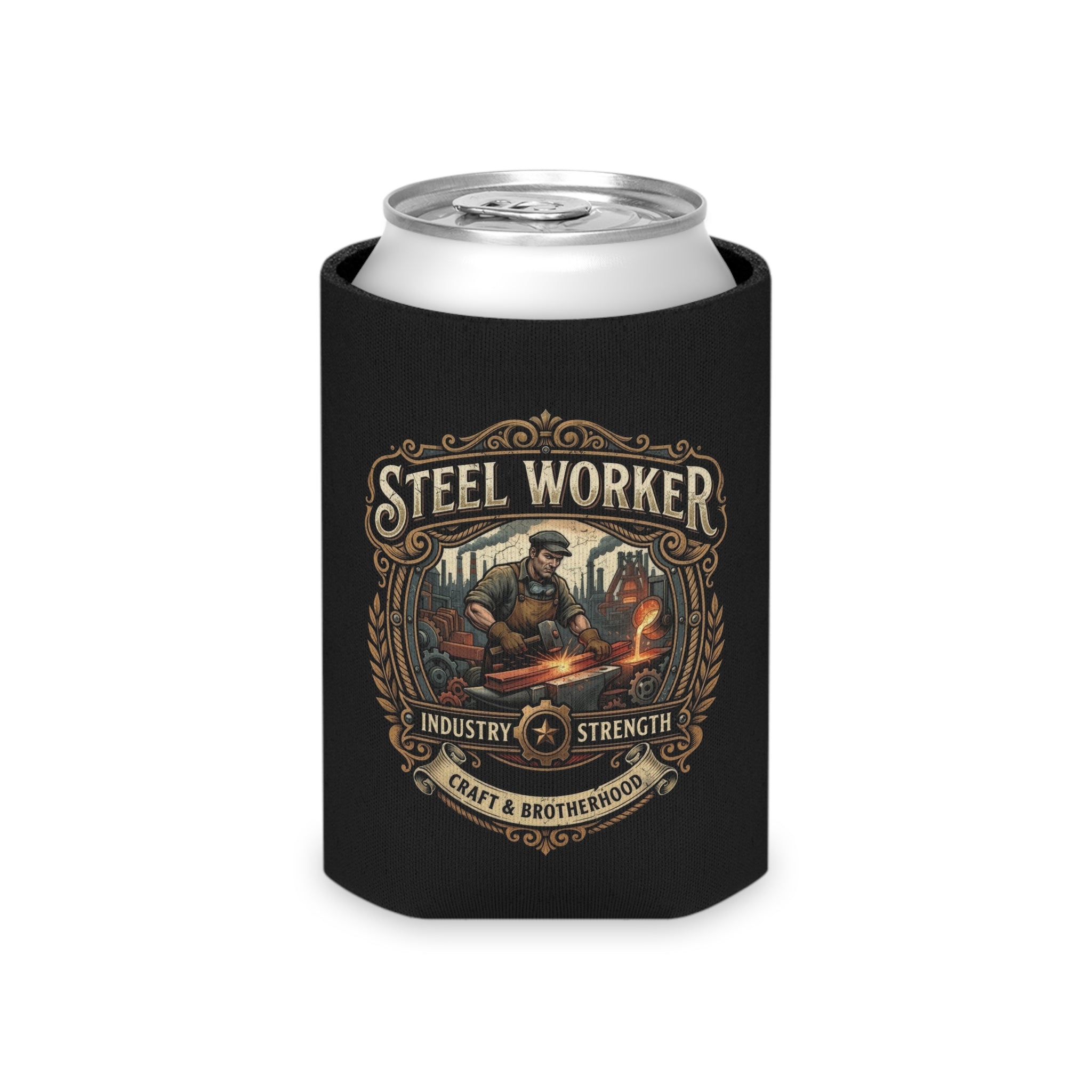 Steel Worker Insulated Beer and Soda Cooler - DCA0301