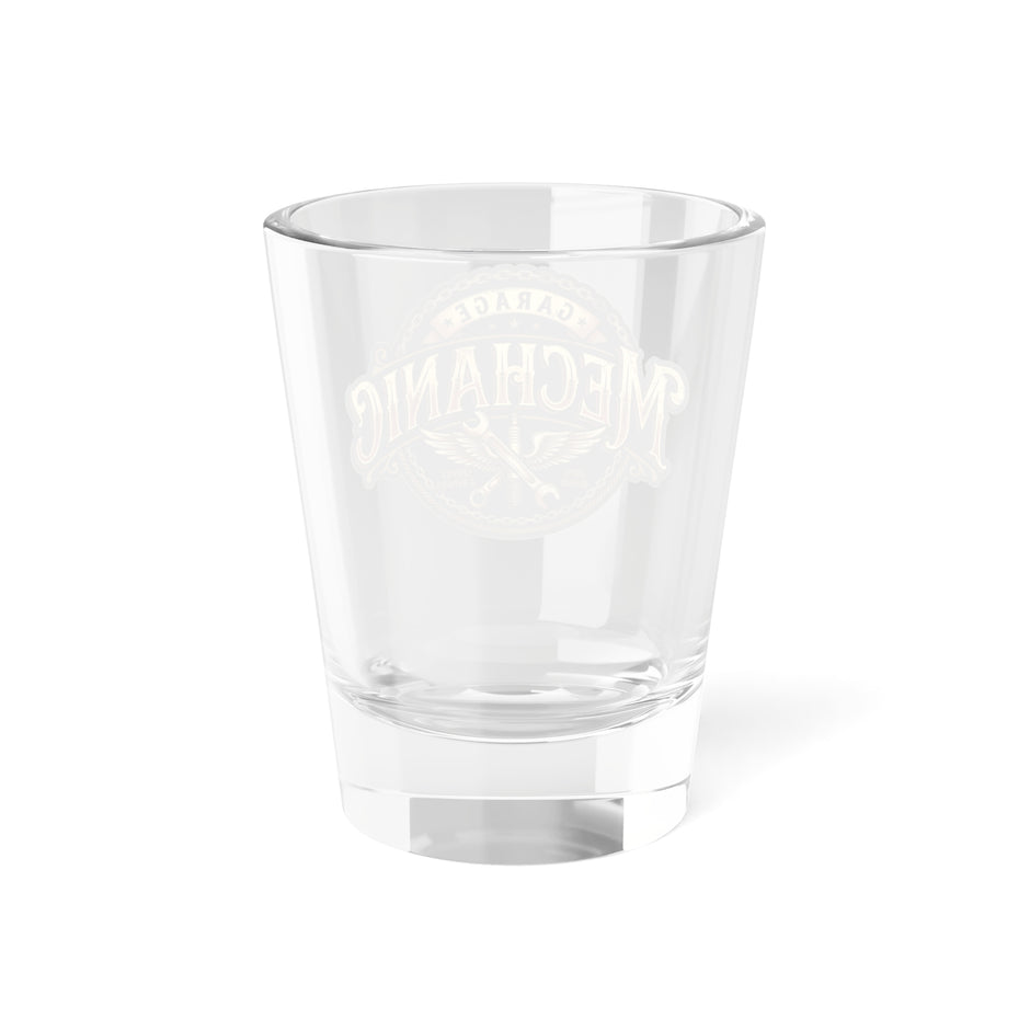 Mechanic Garage Vintage Logo Shot Glass — 1.5 oz - DCA0163