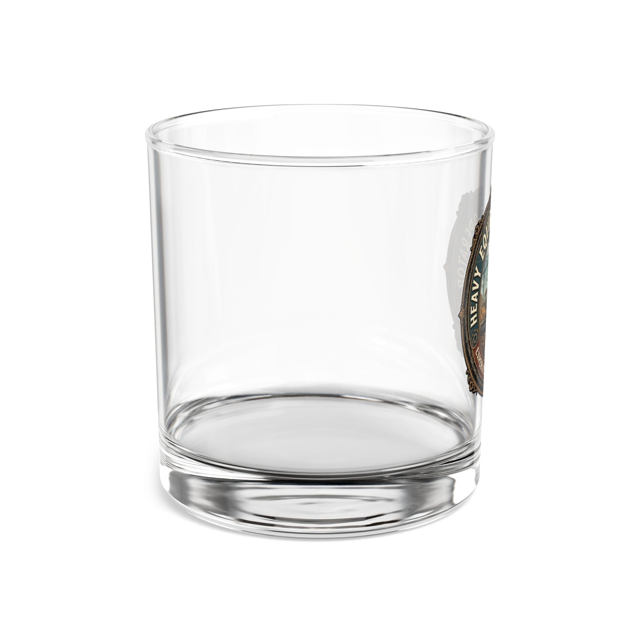 Heavy Equipment Operator Rocks Glass — 10oz Construction Whiskey Glass - DCA0263