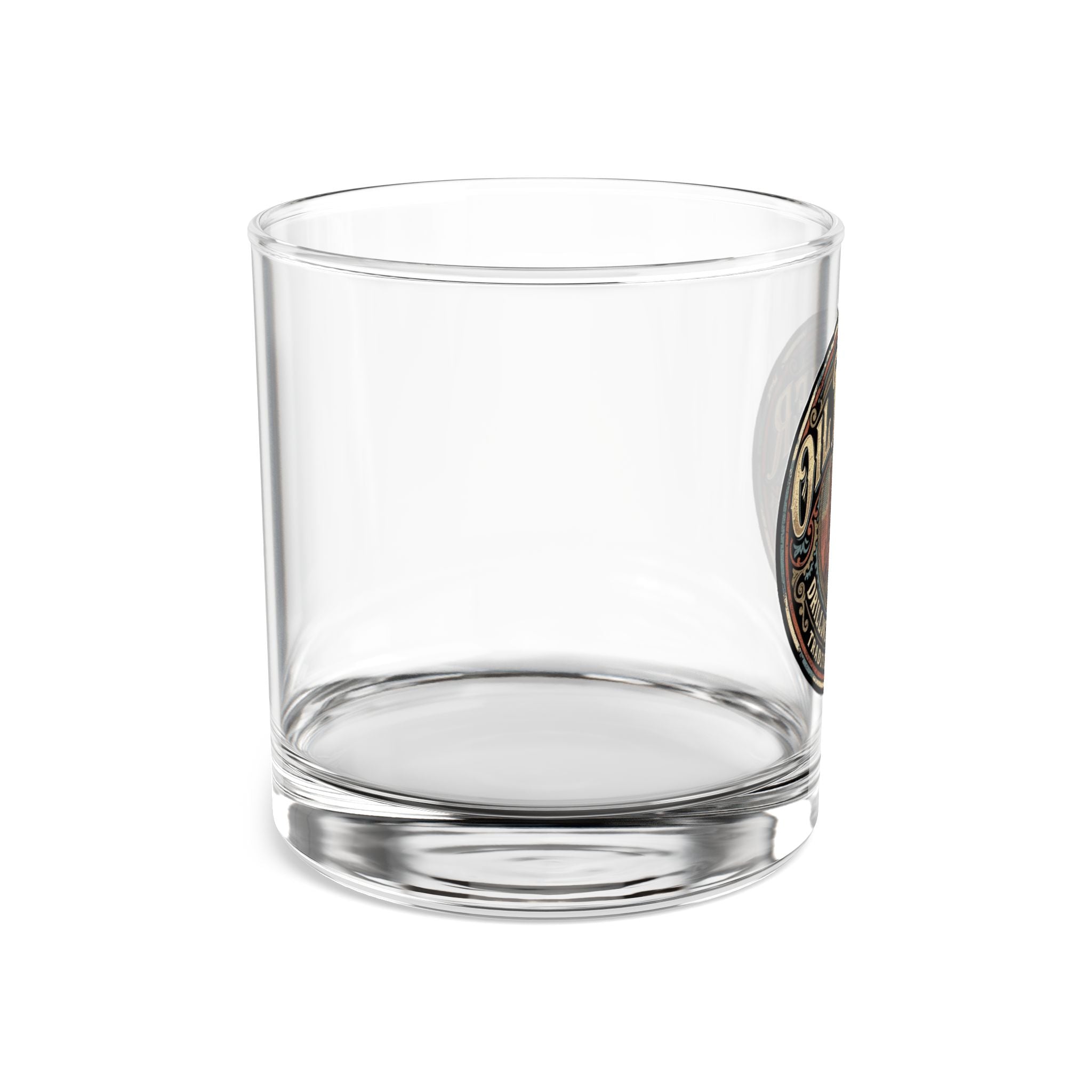 Oil Rigger 10oz Rocks Glass – Vintage Drilling Rig Whiskey Tumbler - DCA0205