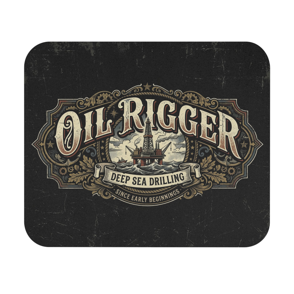 Oil Rigger Deep Sea Drilling Mouse Pad — DCA0317