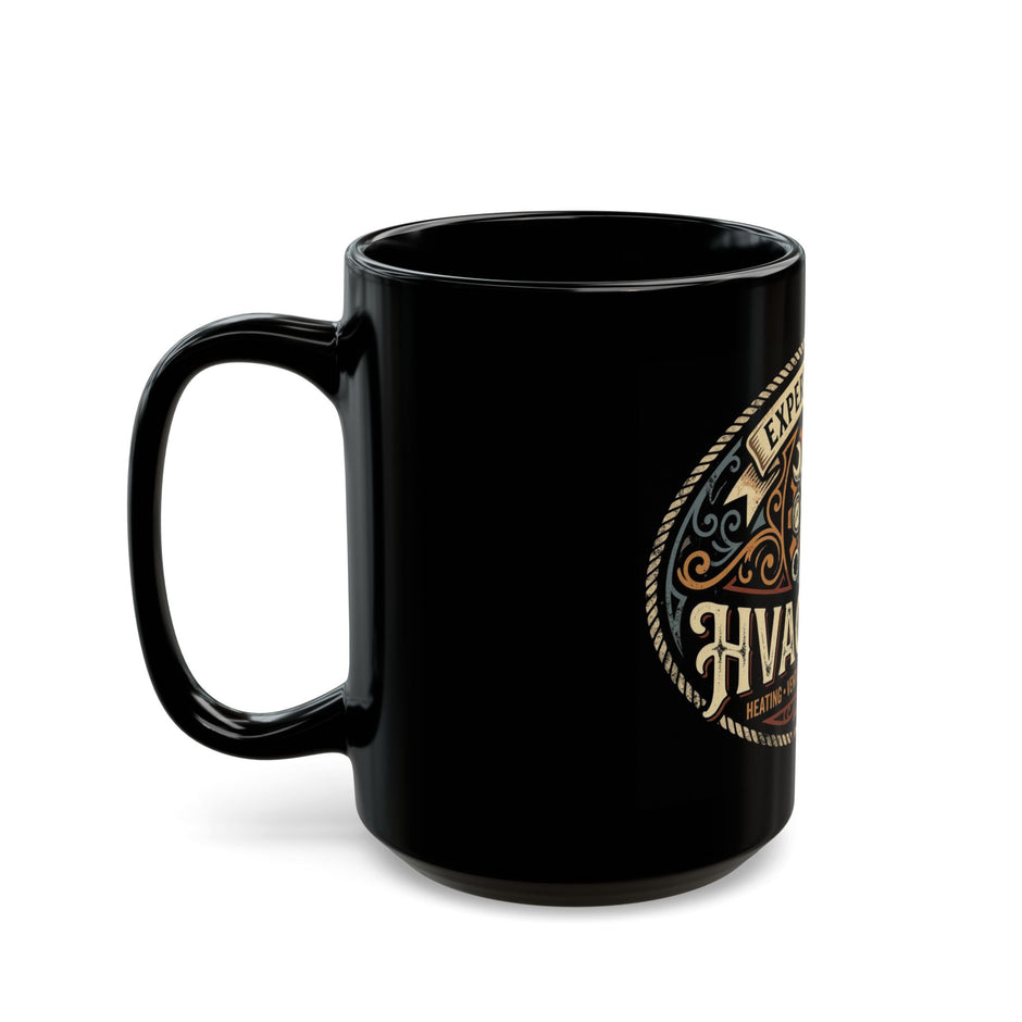 HVAC Tech Mug — Expert Service Heating & Air Conditioning Coffee Cup - DCA0278
