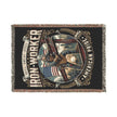 Iron Worker Woven Blanket – American Strong Patriotic Throw