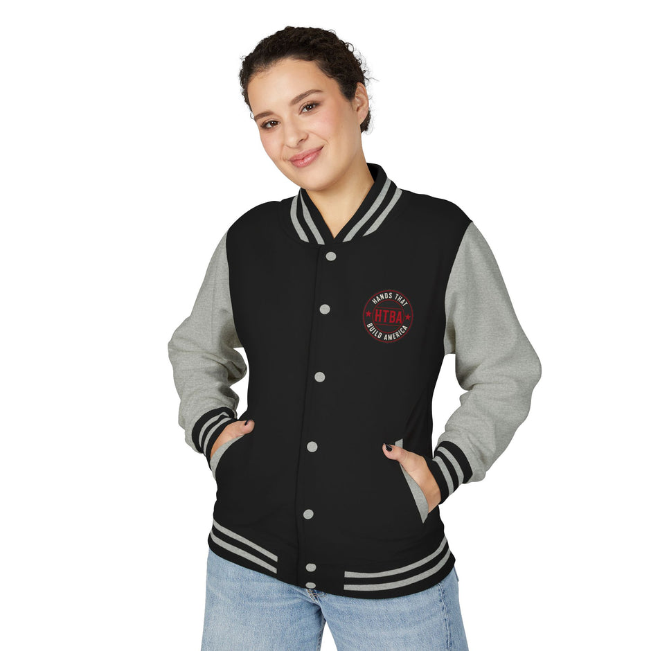 HTBA Women's Letterman Jacket — Campus Crest Varsity Jacket