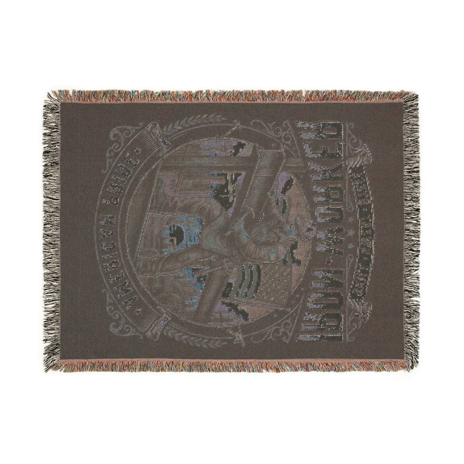 Iron Worker Woven Blanket – American Strong Patriotic Throw