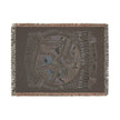 Iron Worker Woven Blanket – American Strong Patriotic Throw