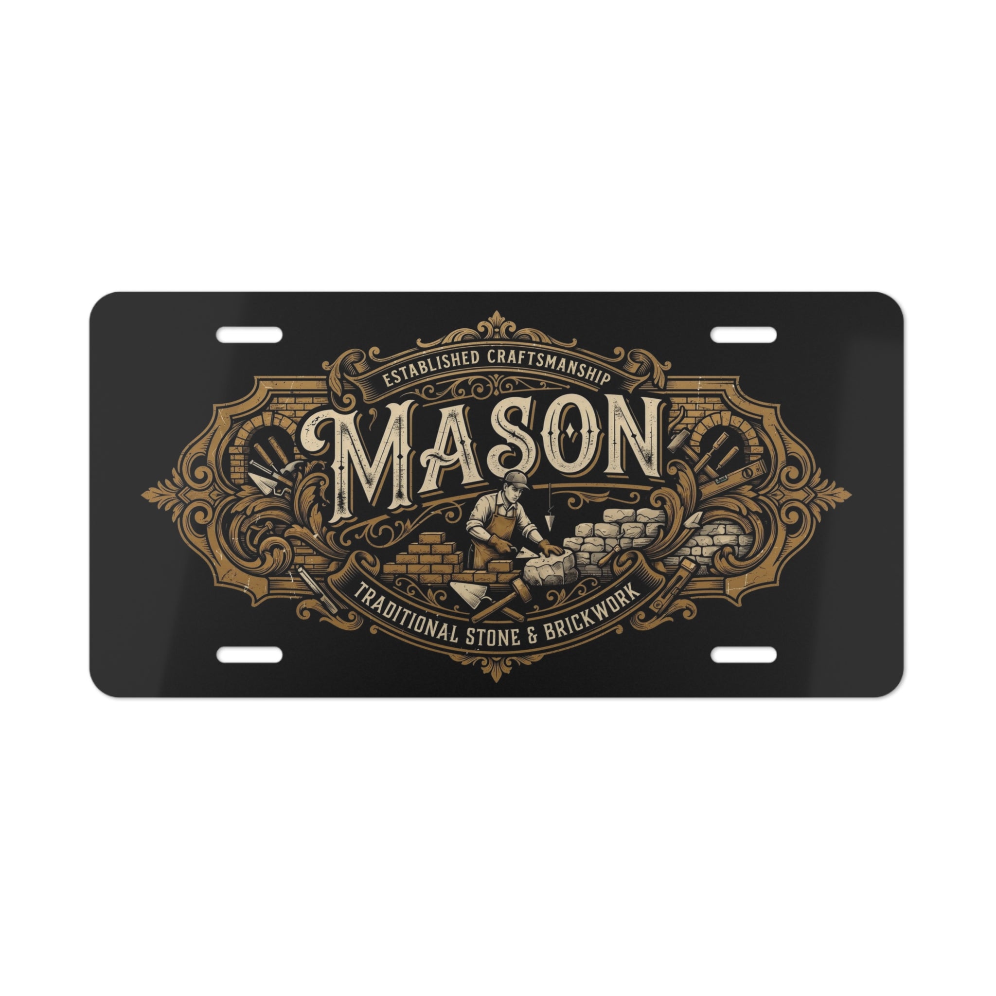 Mason American Heritage License Plate - DCA0329