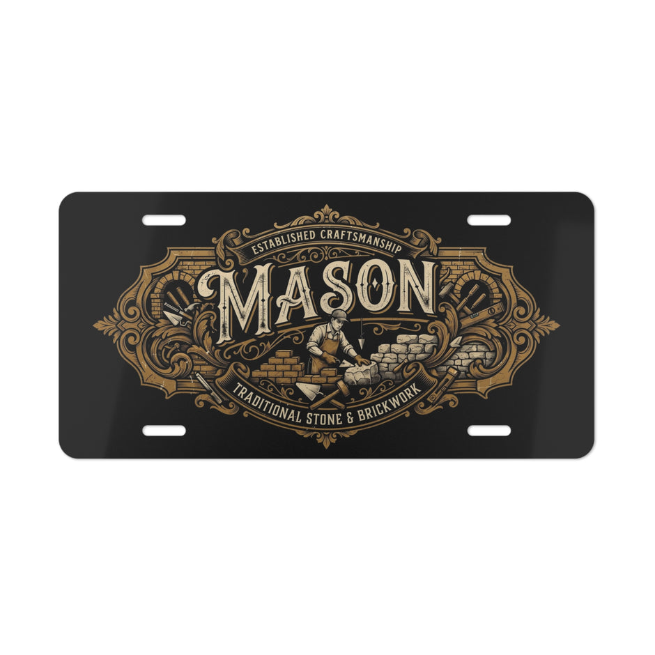 Mason American Heritage License Plate - DCA0329