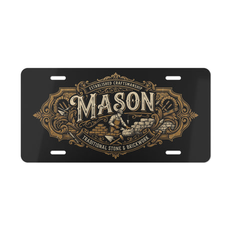 Mason American Heritage License Plate - DCA0329