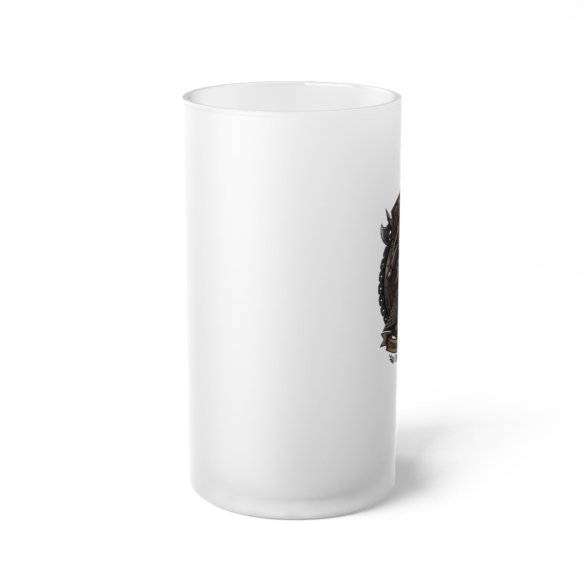 Roofer Frosted Glass Beer Mug – 16 oz Gift for Roofing Professionals - DCA0521