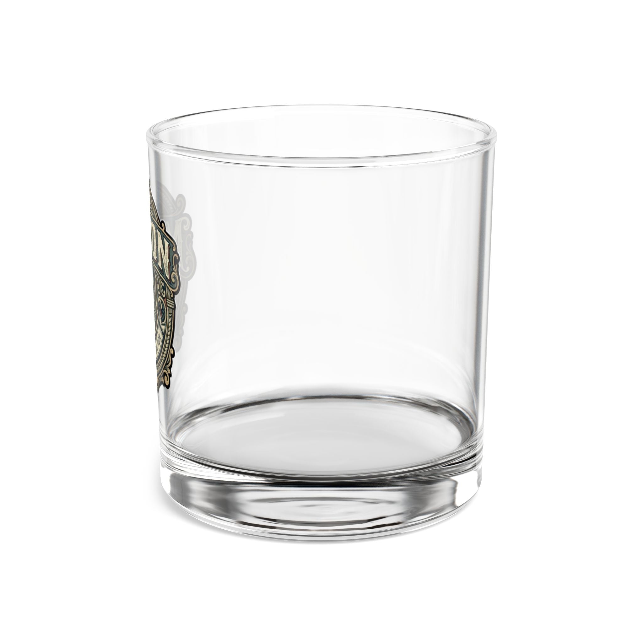 Mason Emblem 10oz Rocks Glass – Vintage Construction Whiskey Tumbler - DCA0202