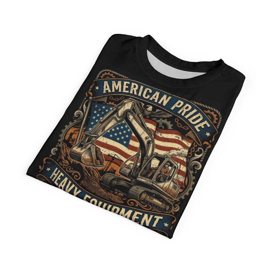 Heavy Equipment Operator - American Pride  - Men's Shirt - DCA0270