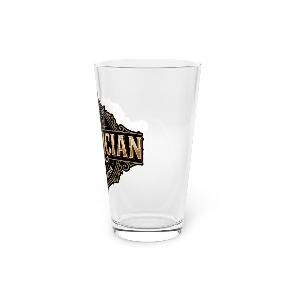 Electrician Vintage Crest Pint Glass – 16oz - DCA0261