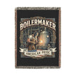 Boilermaker Woven Blanket – American Pride Brewery Throw