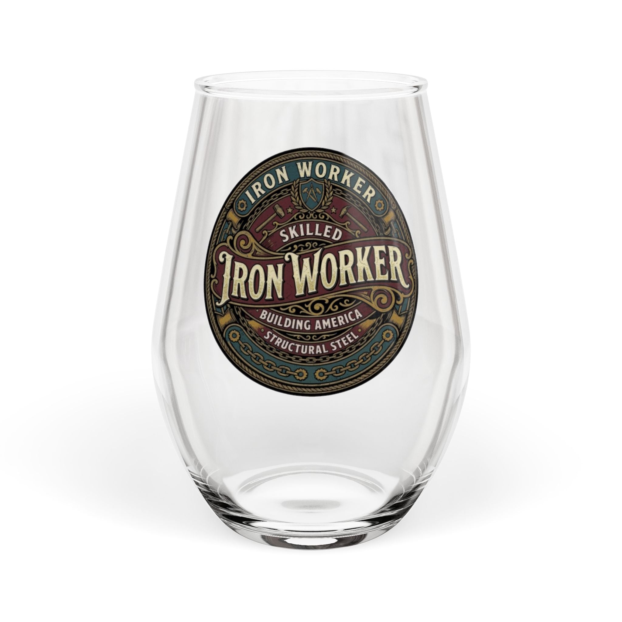 Iron Worker Stemless Wine Glass – 11.75 oz - DCA0339