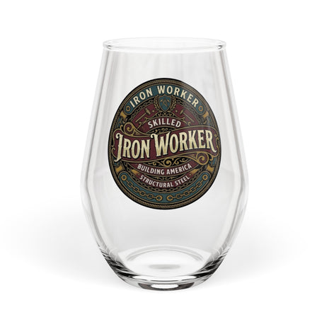 Iron Worker Stemless Wine Glass – 11.75 oz - DCA0339