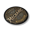 Garage Mechanic Ceramic Coaster — Vintage Repair & Service Design - DCA0234