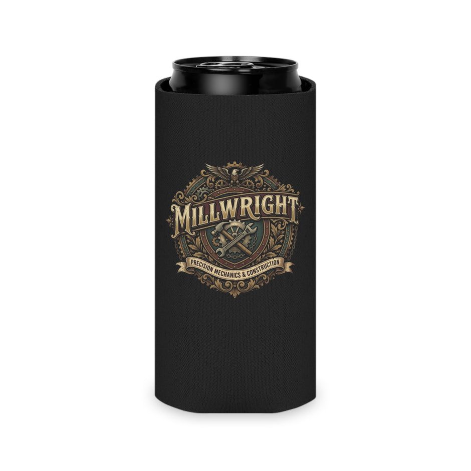 Millwright Vintage Emblem Can Cooler — DCA0295