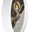 Heavy Equipment Operator Wall Clock — Vintage Excavator Garage & Workshop Decor - DCA0386