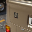 These Hands Build America Die-Cut Sticker — Transparent Outdoor Vinyl