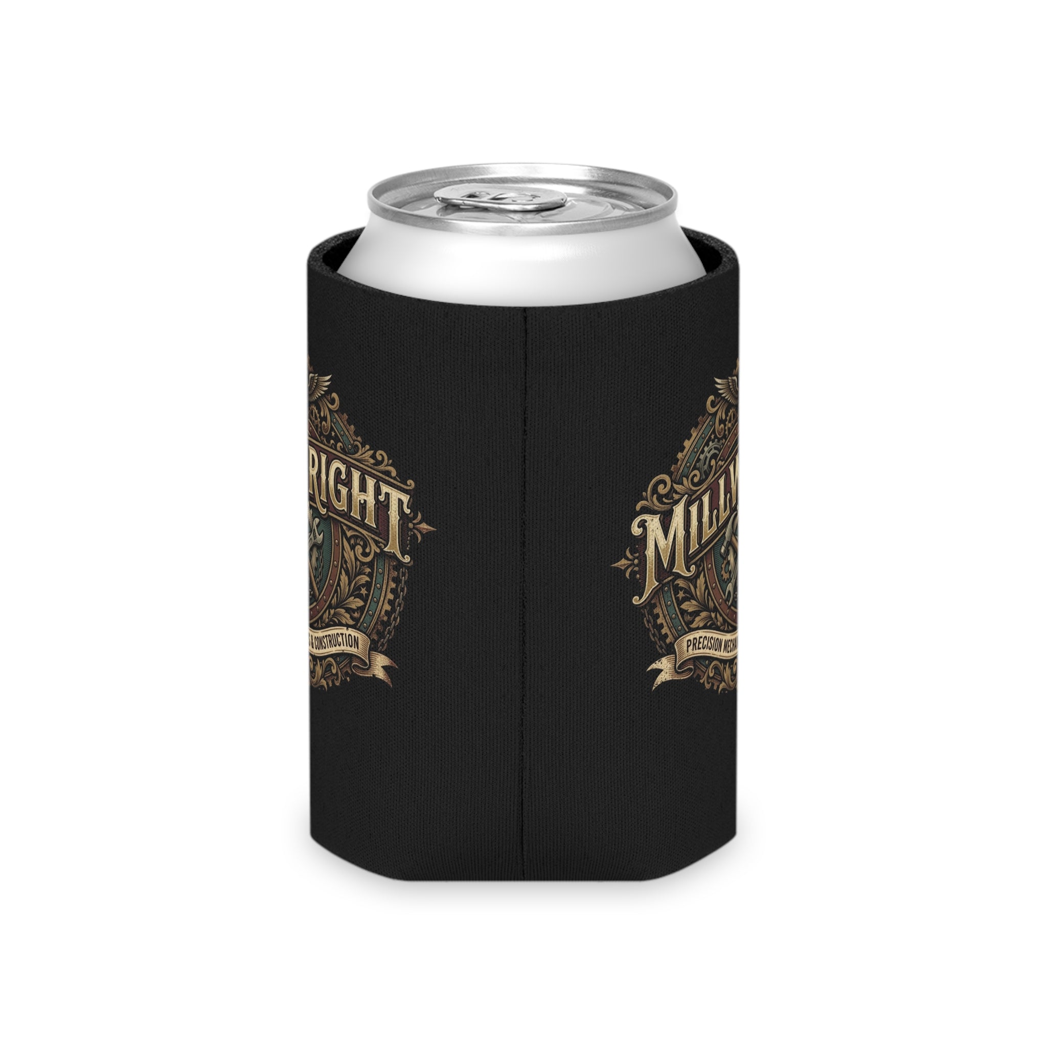 Millwright Vintage Emblem Can Cooler — DCA0295