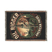Oil Rigger Woven Blanket — Vintage American Pride Throw