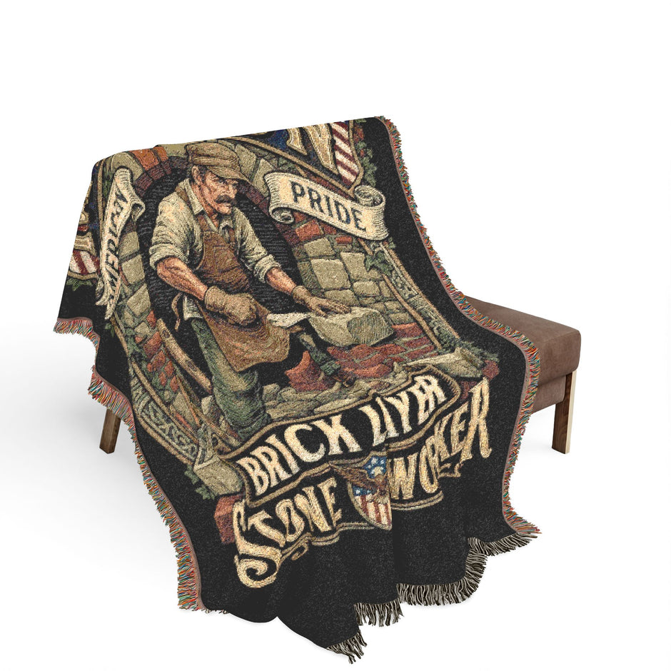 Mason Throw Blanket — Vintage Woven Blanket