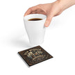 Iron Worker Tradesman Ceramic Coaster — Steel & Structure Vintage Industrial Drink Coaster - DCA0260