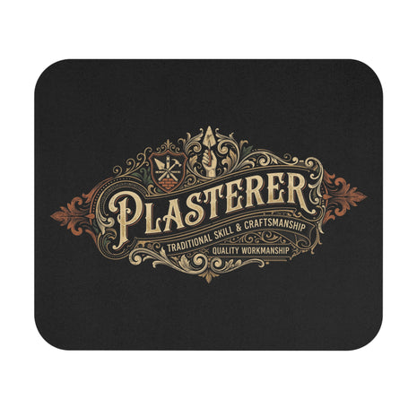 Plasterer Vintage Badge Mouse Pad — DCA0311