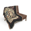 Roofer American Pride Woven Blanket — Tradesman Throw